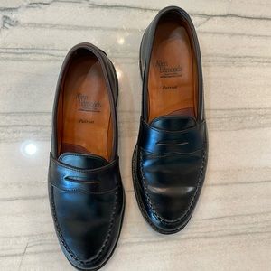 Allen Edmonds “Patriot” black loafers.  Men’s 9 1/2 D.   Excellent